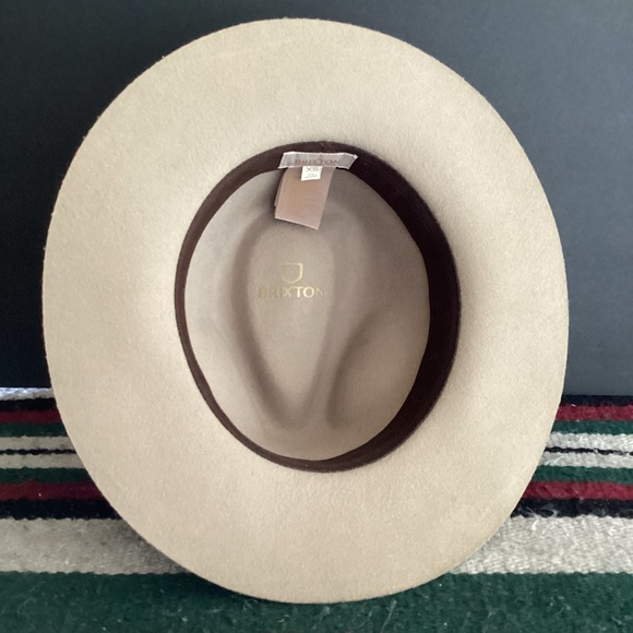 Brixton Wesley floppy Fedora hat 100% wool size xs - Picture 12 of 12